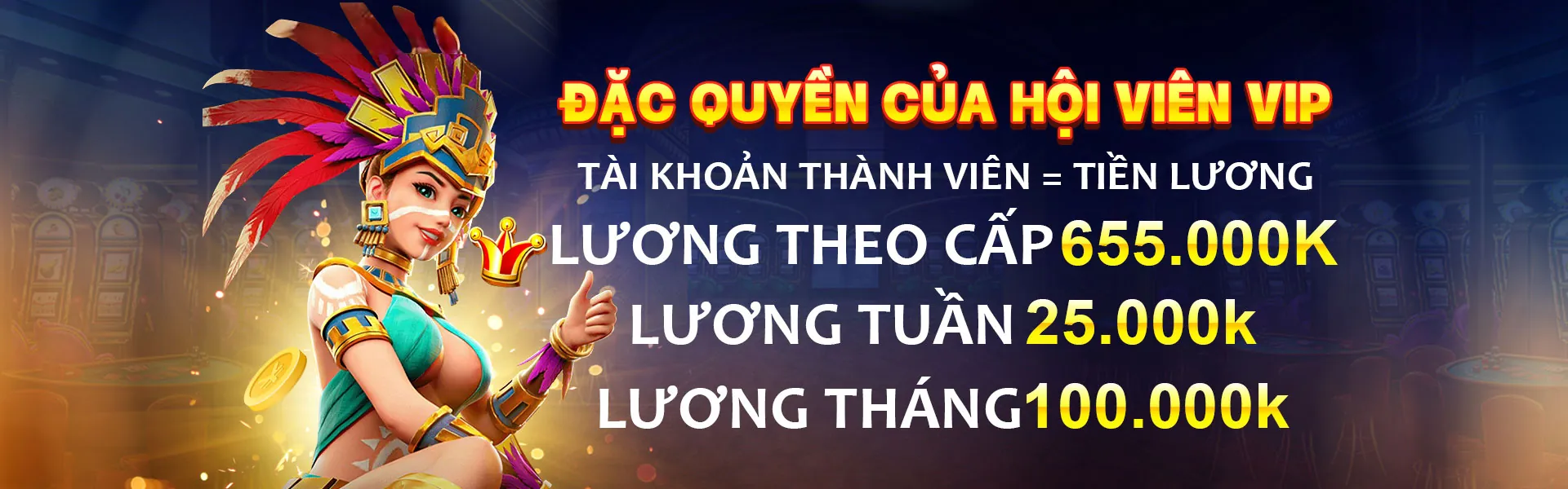 Hình ảnh đại diện trò chơi Slot bi368 với biểu tượng may mắn và tiền vàng